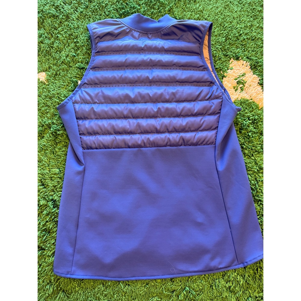 Nike Golf Aeroloft Vest Mens L Blue Excellent Full Zip Quilted Puffer 801891-406 - Picture 4 of 8
